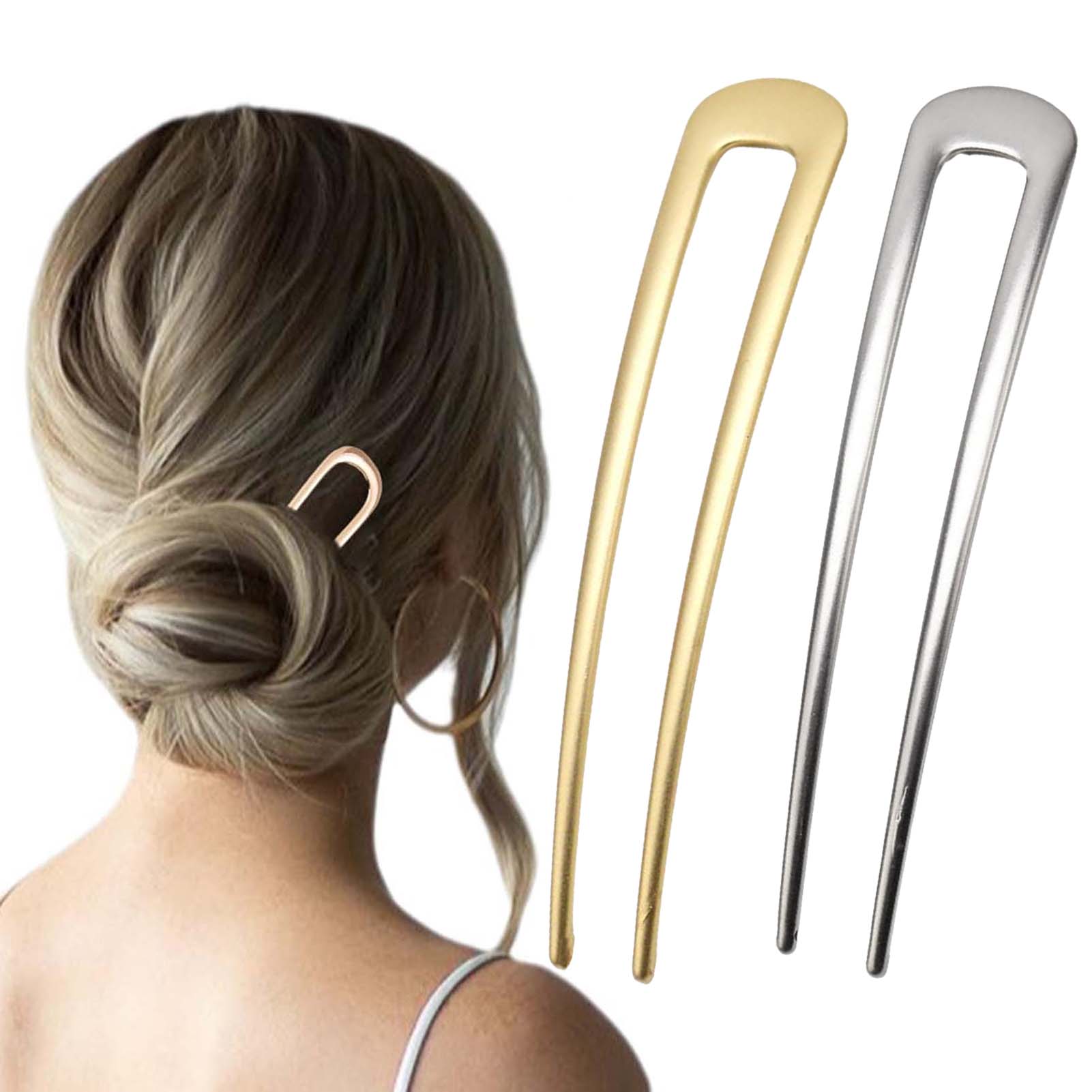 French U Shaped Hair Pins Vint - Home Office Or ulasan dan harga