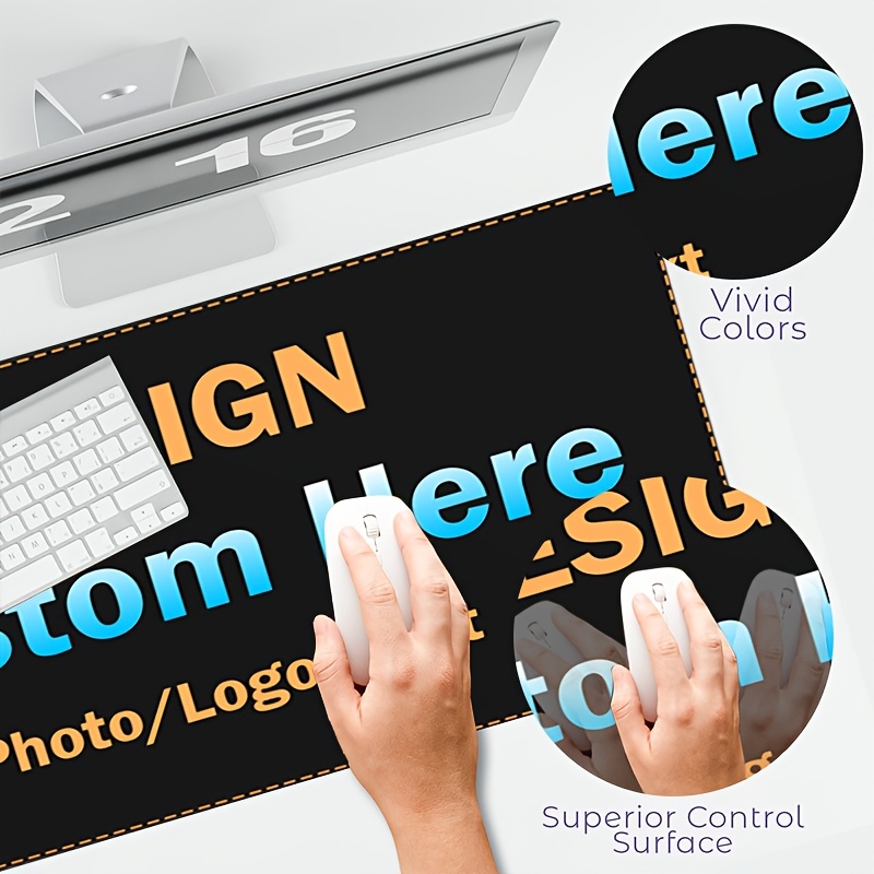 Custom Mouse Pad Personalized  - Home Office Logo ulasan dan harga