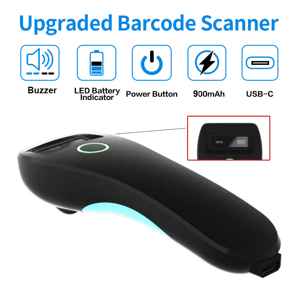 2D Barcode Scanner Bluetooth 2 - Document Scanner Portable ulasan dan harga