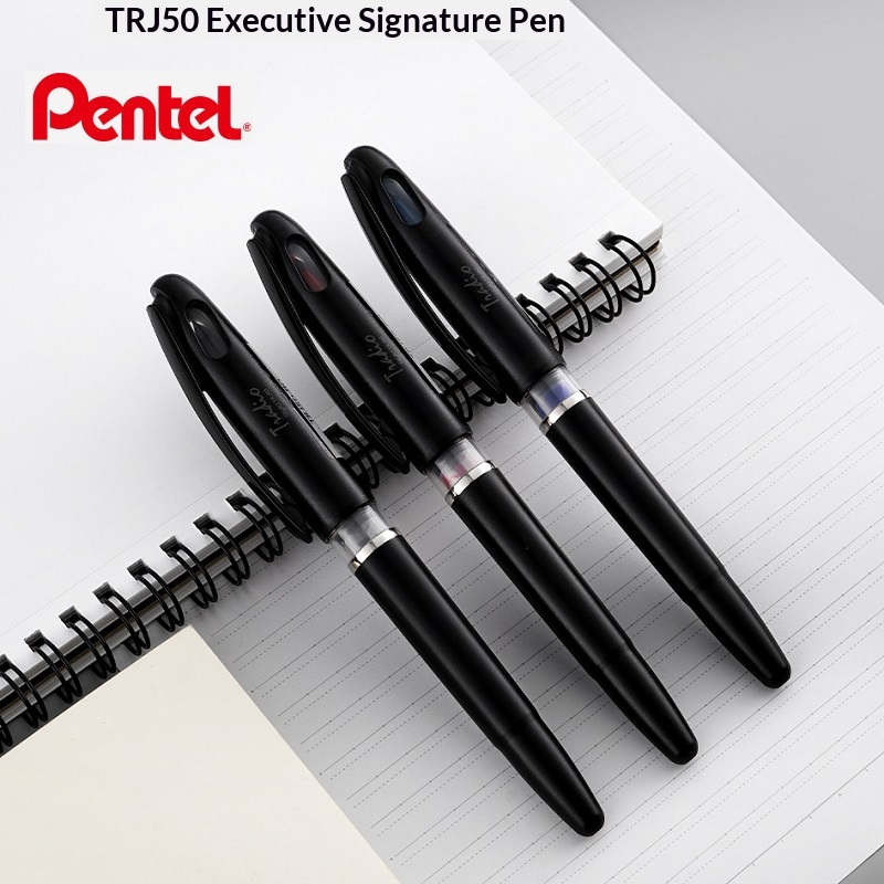 Japan Pentel TRJ50 MLJ‑20 Trad - Pentel Pen Sign Pen ulasan dan harga