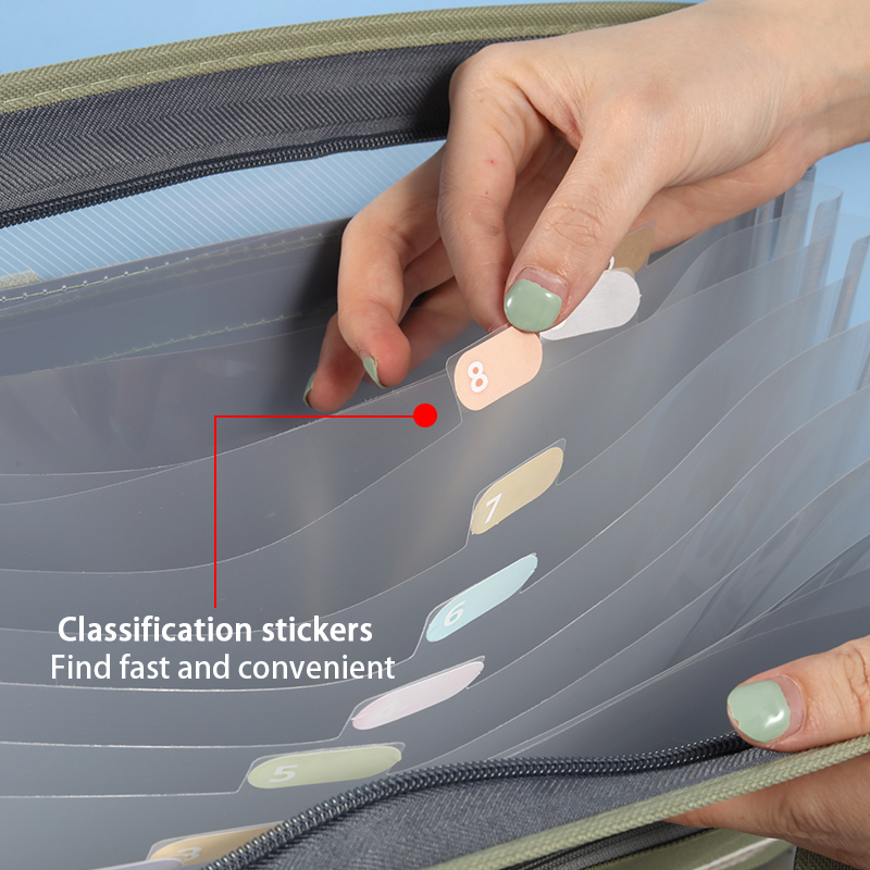 A4 Portable Zipper Organ Bag P - Document Scanner Portable ulasan dan harga