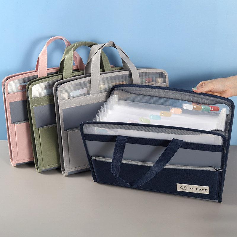 A4 Portable Zipper Organ Bag P - Document Scanner Portable ulasan dan harga