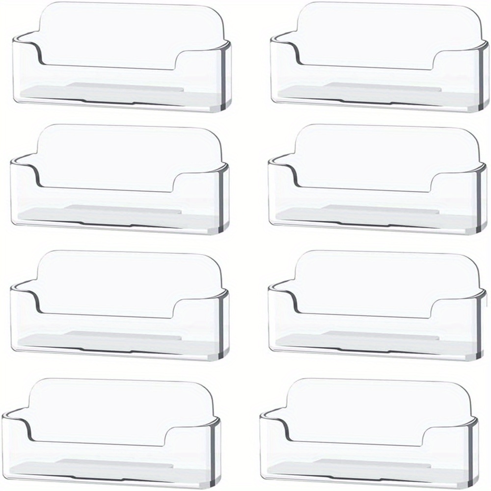 4pcs/8pcs/16pcs Clear Plastic  - Document Holder Stand ulasan dan harga