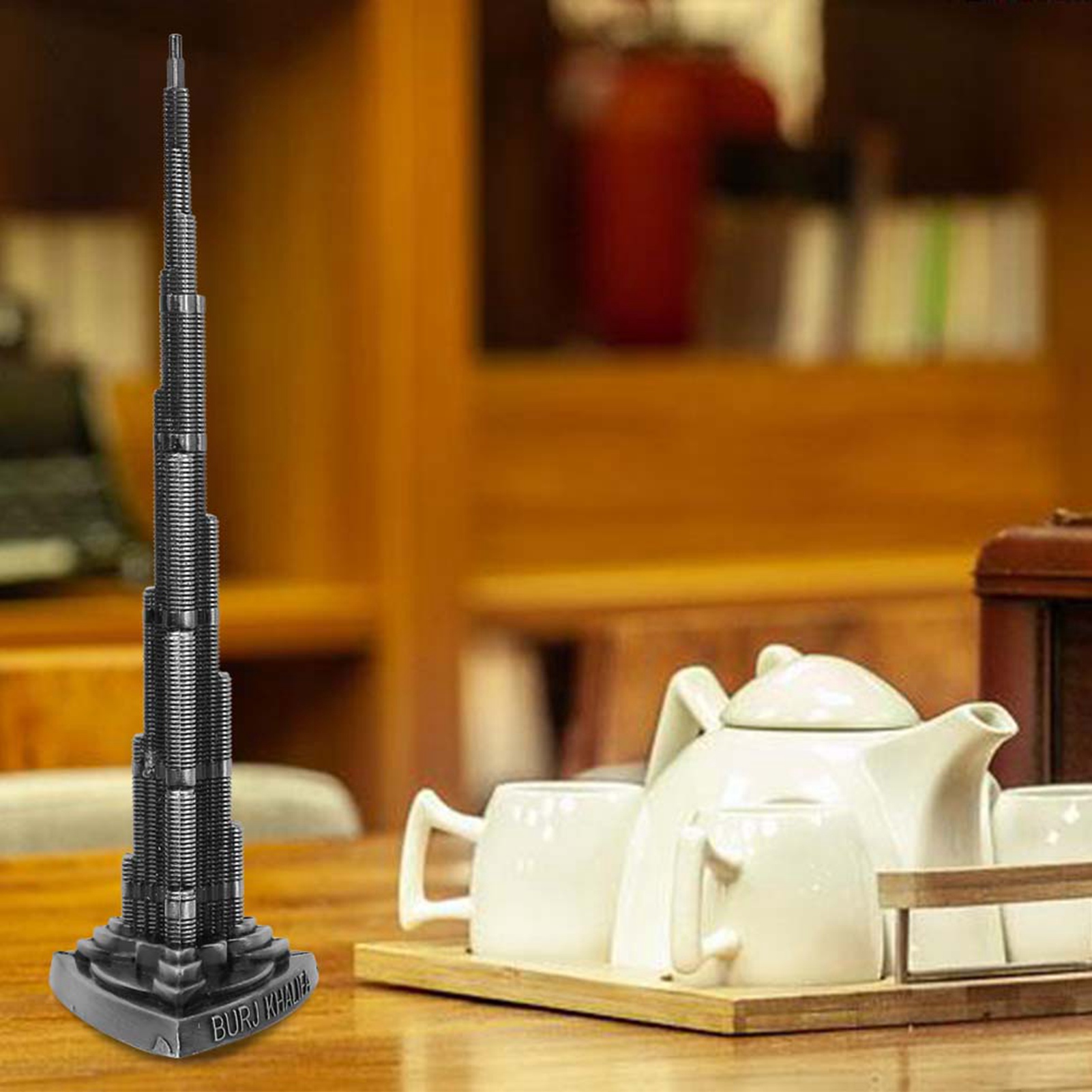 Burj Khalifa Tower Model Alloy - Home Office Dubai ulasan dan harga
