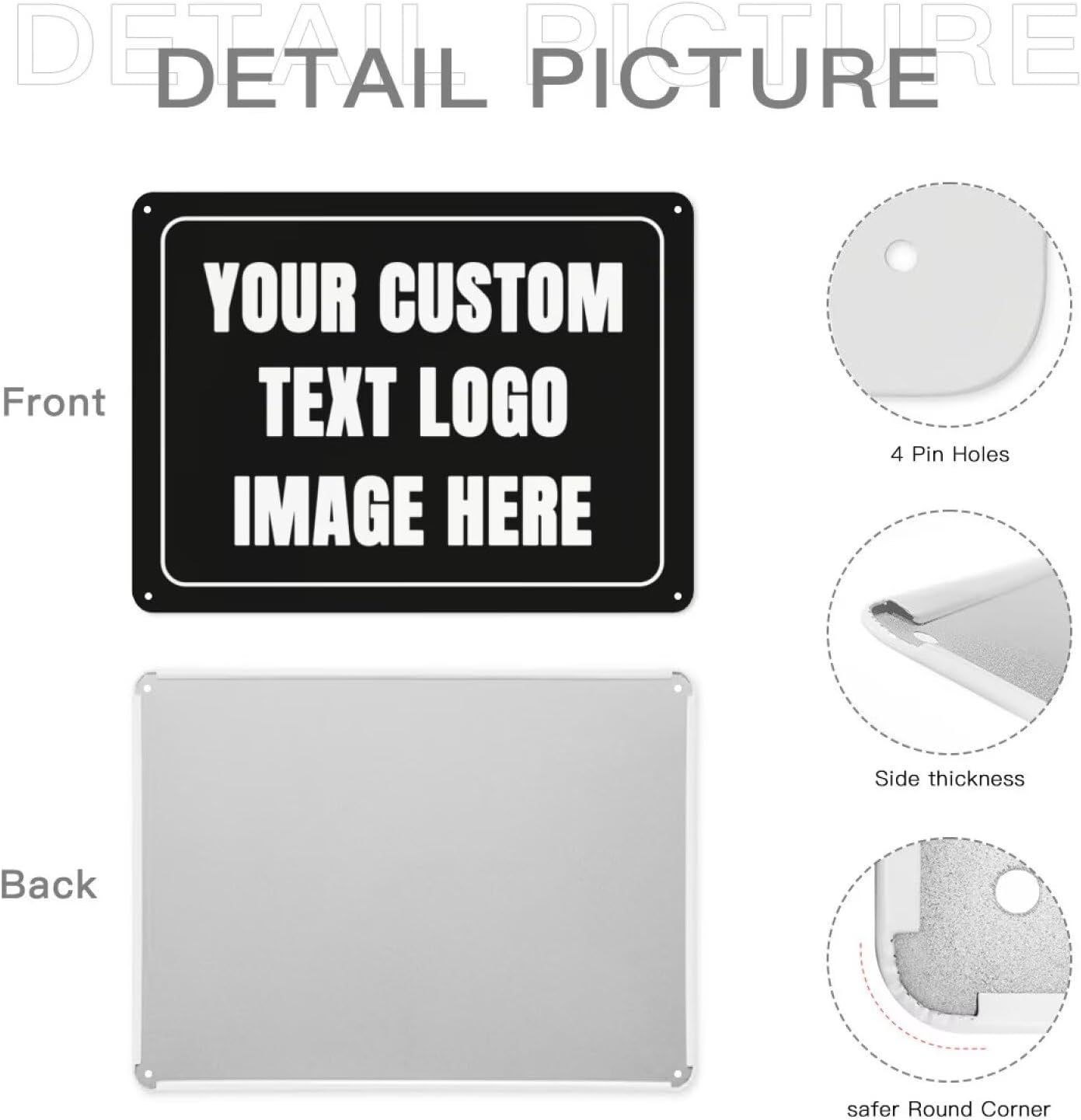 Custom Sign Personalized Metal - Home Office Or ulasan dan harga