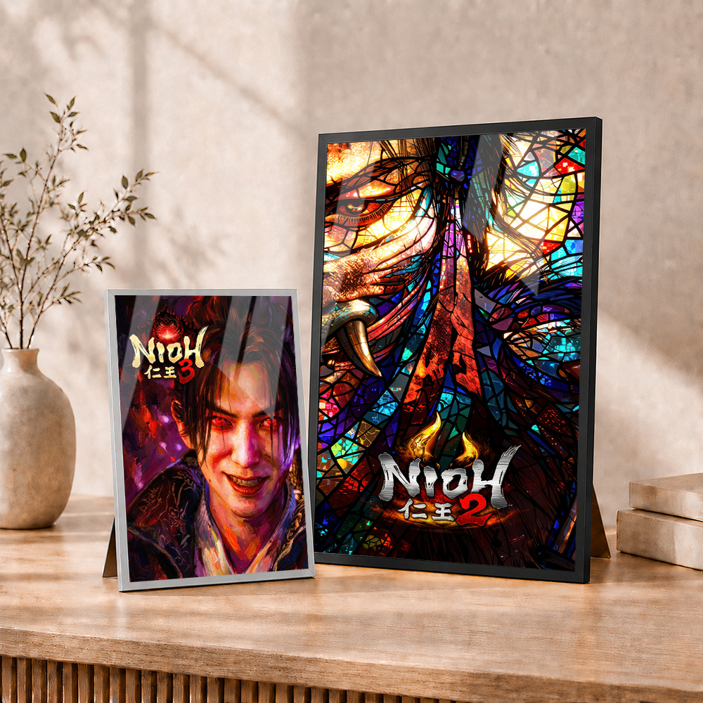 Nioh Metal Posters With Alumin - Home Office Room Inspiration ulasan dan harga