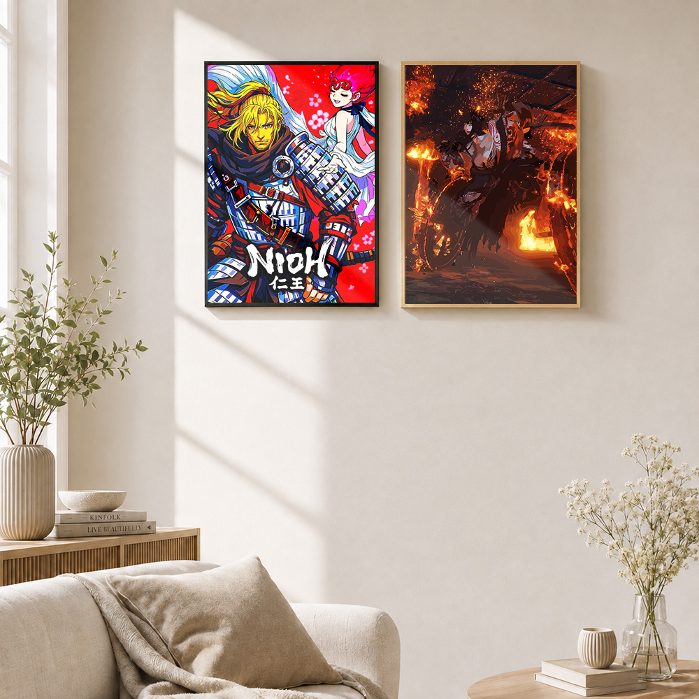 Nioh Metal Posters With Alumin - Home Office Room Inspiration ulasan dan harga