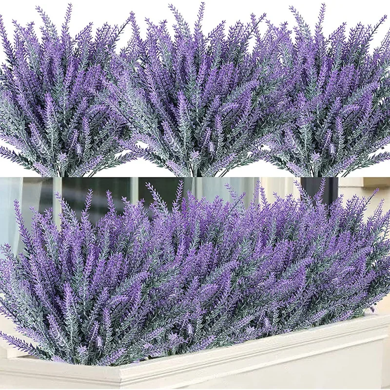 1 Bundle Purple Artificial Lav - Home Office Layout ulasan dan harga