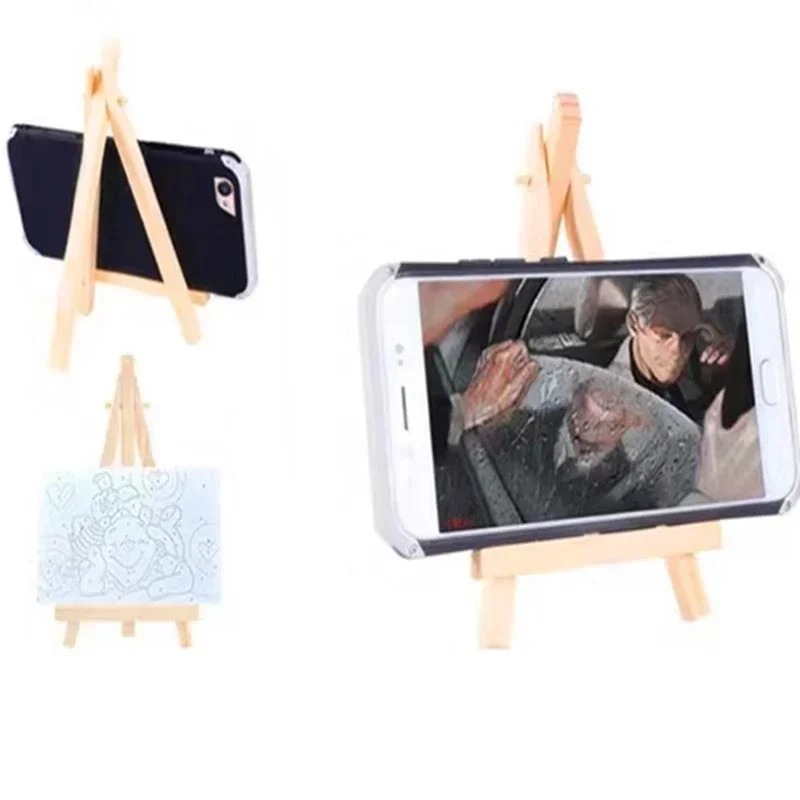 50/10pcs Wood Mini Easel Frame - Document Holder Stand ulasan dan harga