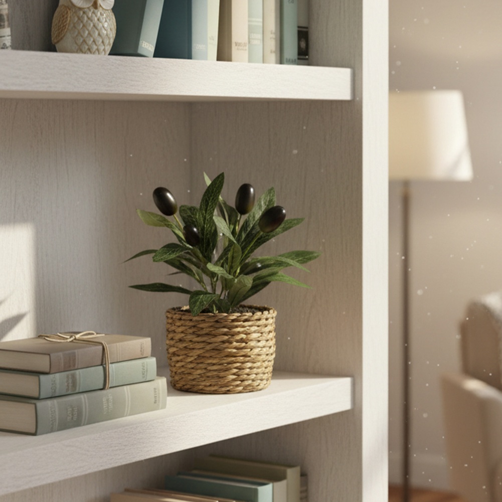 Artificial Plants Pocket Olive - Home Office Layout ulasan dan harga