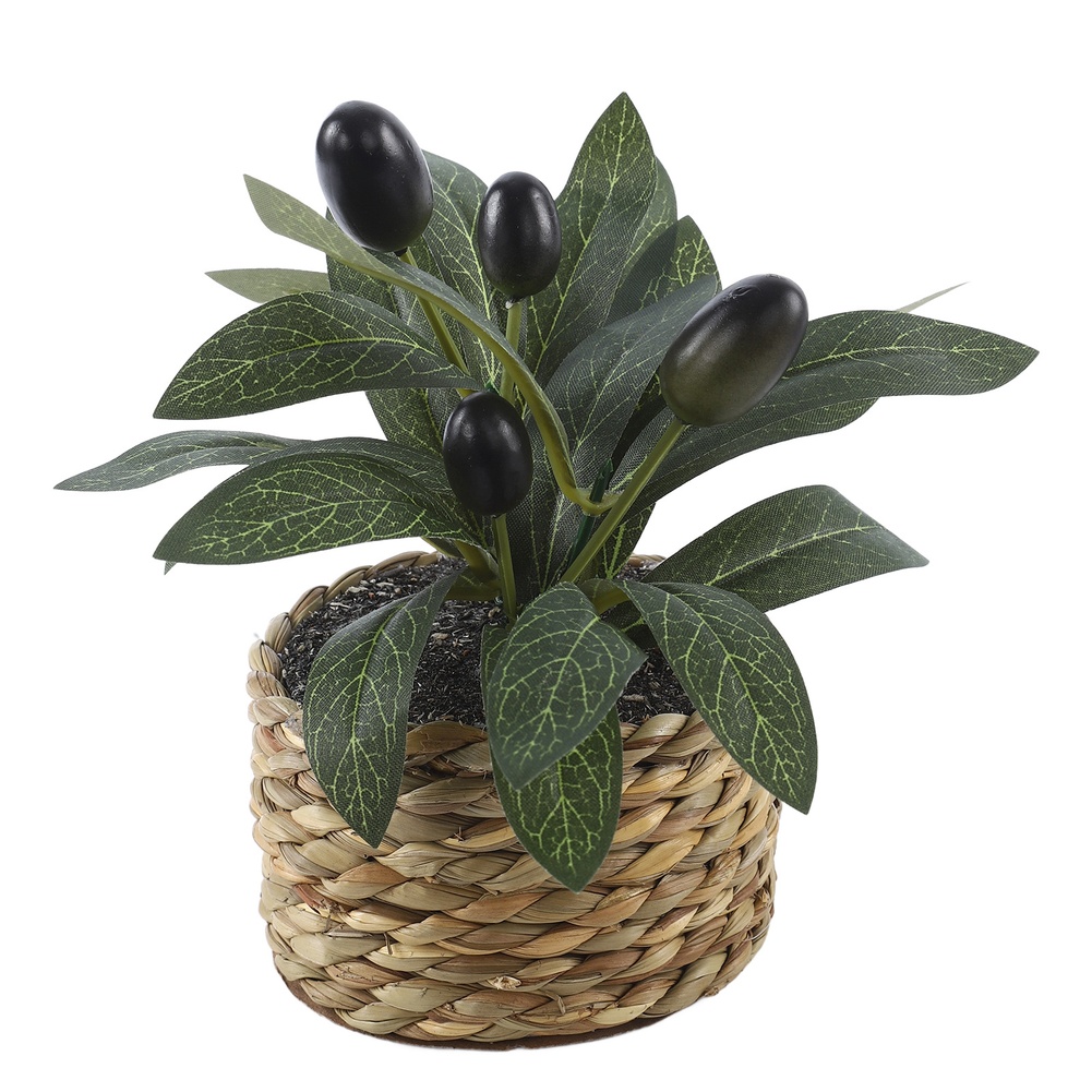 Artificial Plants Pocket Olive - Home Office Layout ulasan dan harga