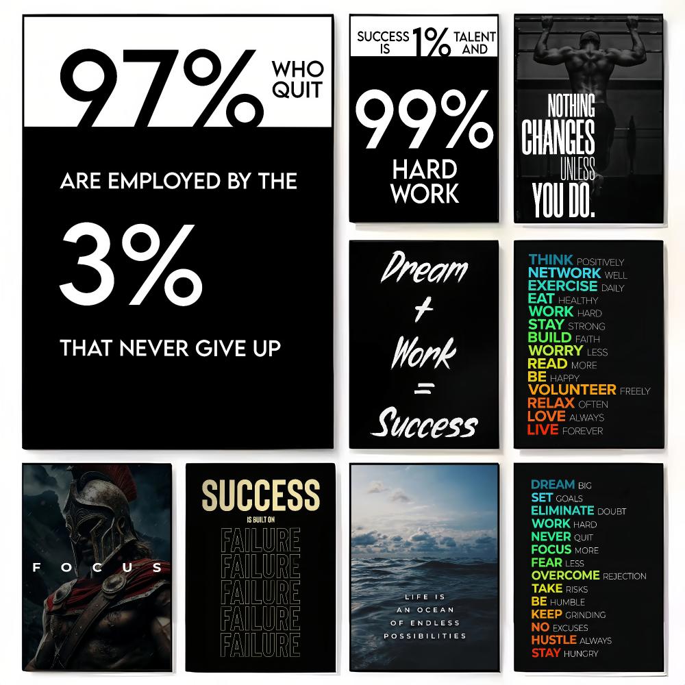 M-Mindset Matters Success Focu - Home Office Room Inspiration ulasan dan harga