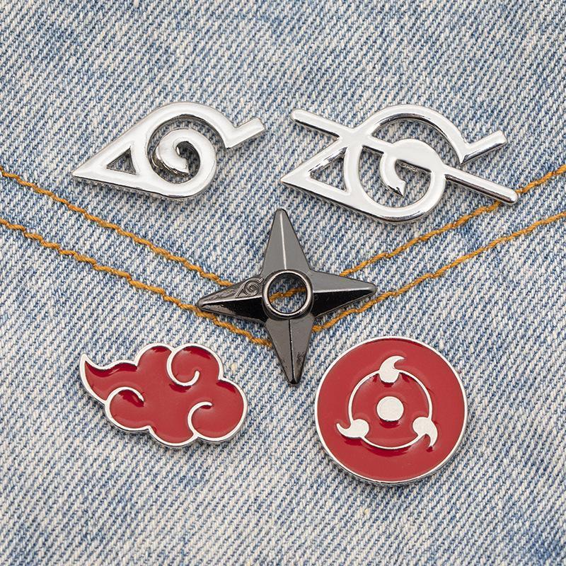 Naruto Akatsuki Red Cloud Badg - Home Office Or ulasan dan harga